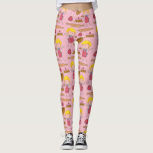 Lil Miss Baker ( Pale Pink ) Leggings
