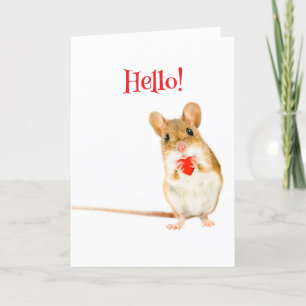 LIL MOUSE VALENTINE CARD