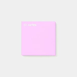 Lil Notes Pink Notes