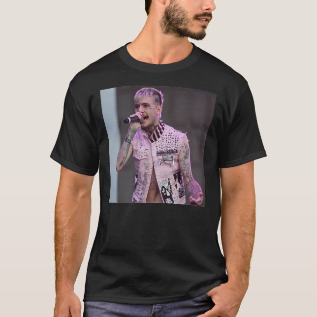 Lil Peep Pinkk Premium T-Shirt (Front)