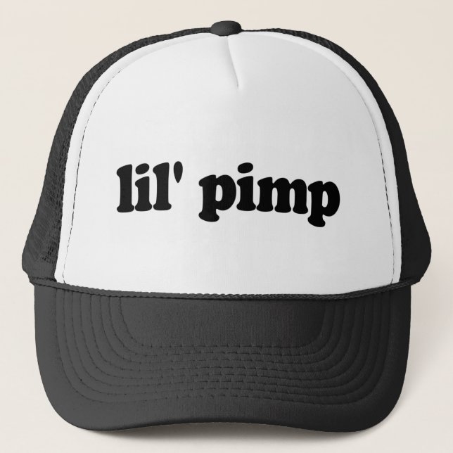 Lil pimp trucker hat (Front)