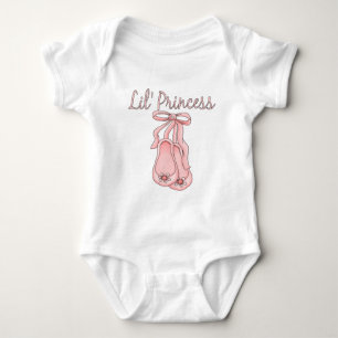 Lil' Princess Ballet Shoes   1 Baby Bodysuit