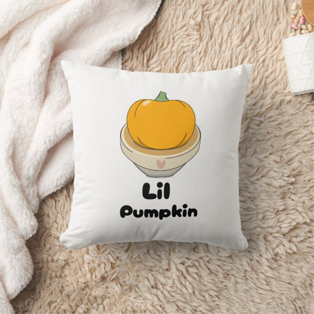 Lil Pumpkin Cushion (Blanket)
