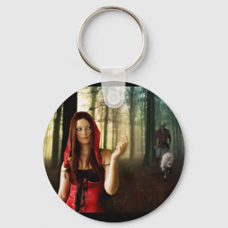 Lil Red Riding Hood Key Ring