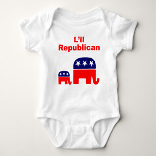 LIL REPUBLICAN BABY BODYSUIT