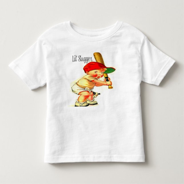 "Lil' Slugger" Toddler T-Shirt (Front)
