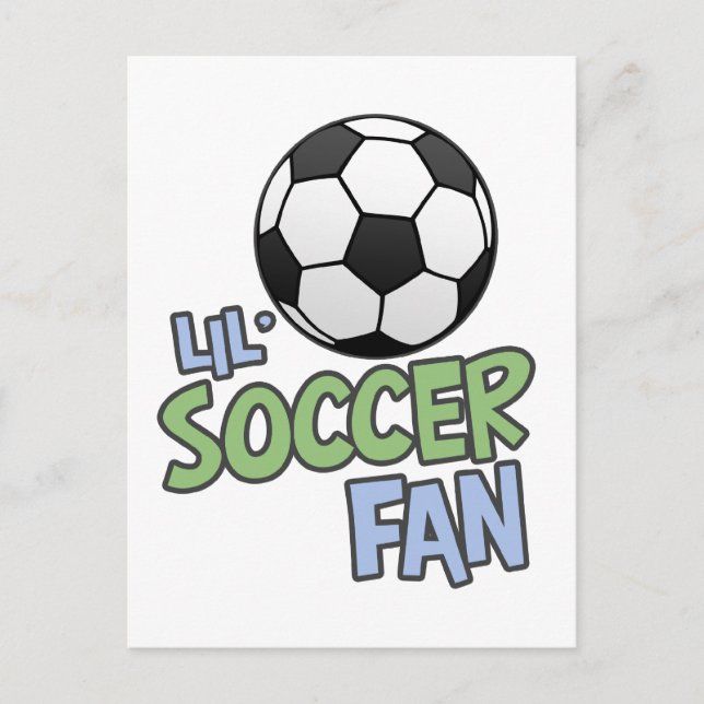 Lil' Soccer Fan Postcard (Front)