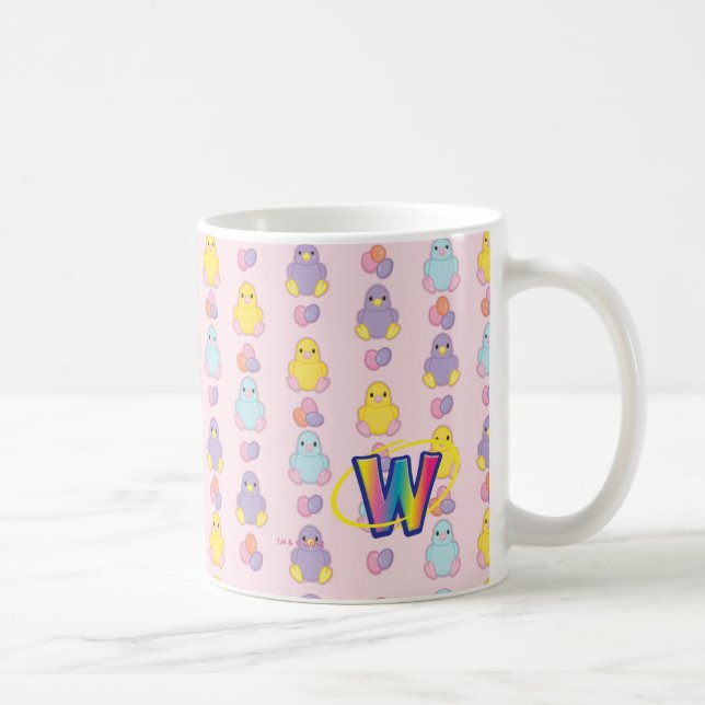 Lil Spring Chick Pattern Coffee Mug (Right)