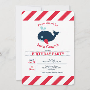 Li'l Squirt Invitation