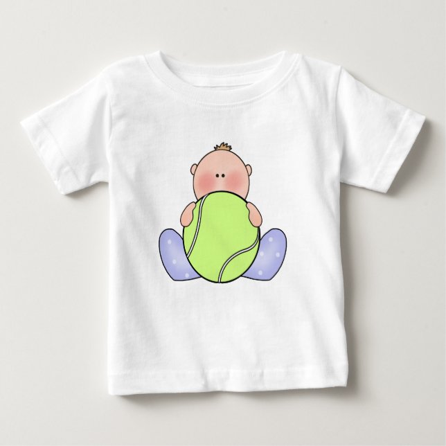 Lil Tennis Baby Boy T-Shirt (Front)
