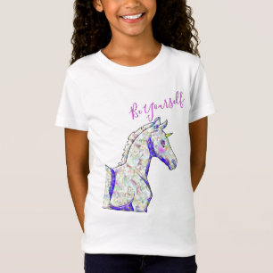 Lil Unicorn Mother of Pearl (Be Yourself) T-Shirt