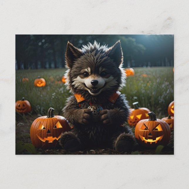Lil WereWolf Postcard (Front)