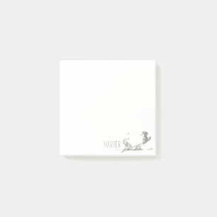 Lil Wolf See-Saw Post-it Notes