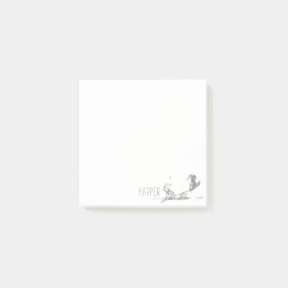 Lil Wolf See-Saw Post-it Notes