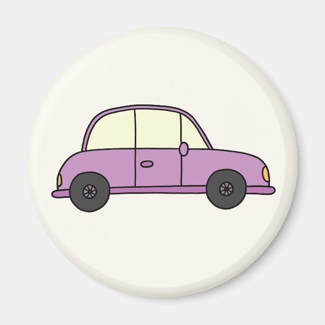 Lila Auto Magnet (Front)
