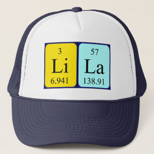 Lila periodic table name hat