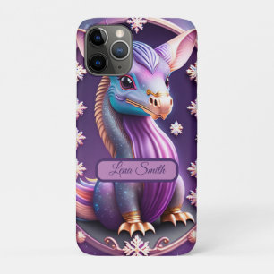 Lila Pink Drache, fantasievolle Digital Art Case-Mate iPhone Case