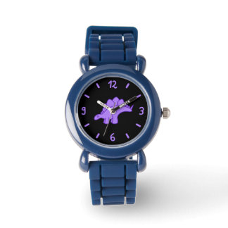Lila Stegosaurus Dinosaurs Watch