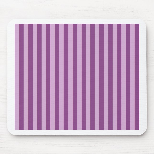 Lila Stripes Mouse Pad (Front)