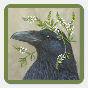 Lila the raven stickers