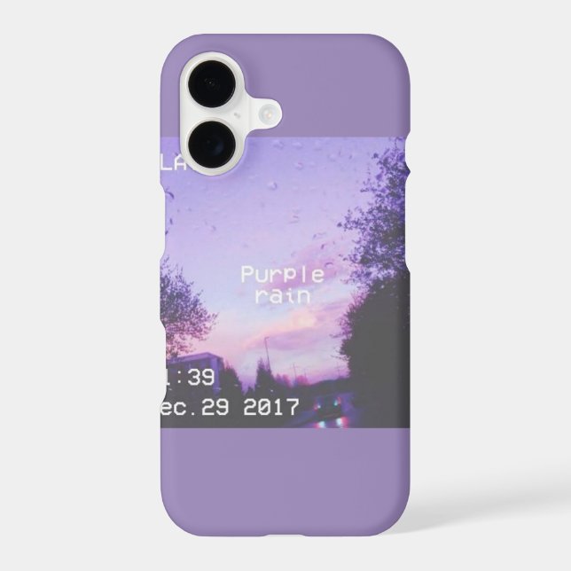 LILAC AESTHETIC IPHONE CASE (Back)