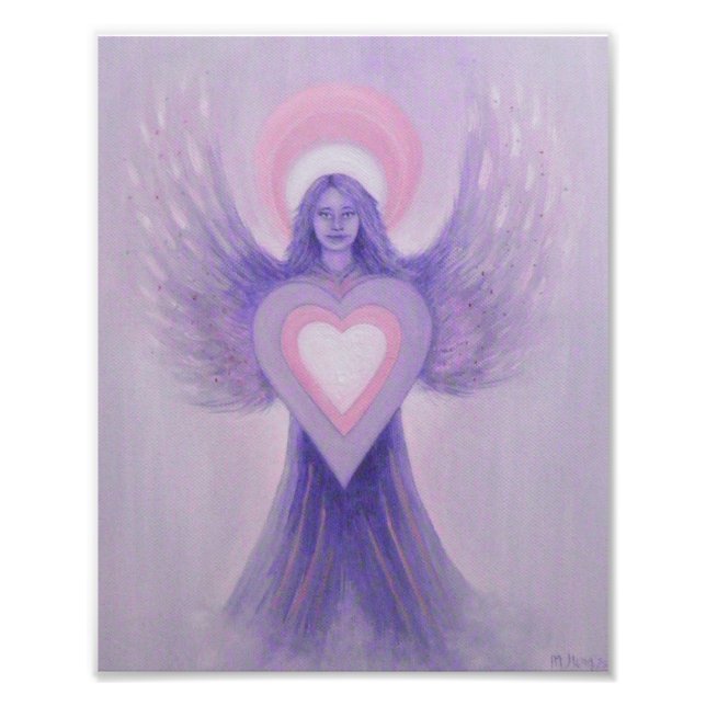 Lilac Angel Photo Print (Front)