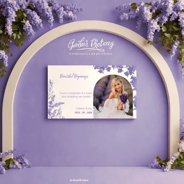 lilac Arch Beautiful Beginnings Wedding Design Banner (lilac Arch Beautiful Beginnings Wedding Design Banner for weddings & birth or any event. its customi)