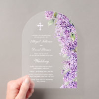 Lilac Arch Wedding