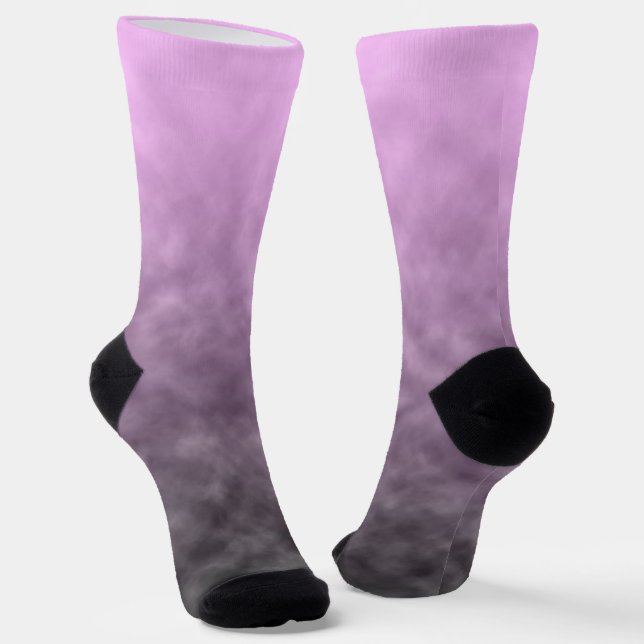 Lilac Ash Socks (Angled)