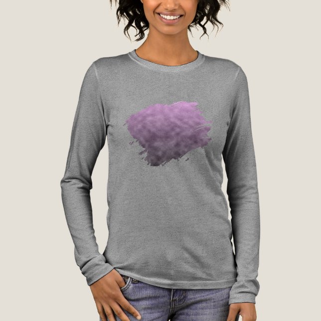 Lilac Ash Tri-Blend Shirt (Front)