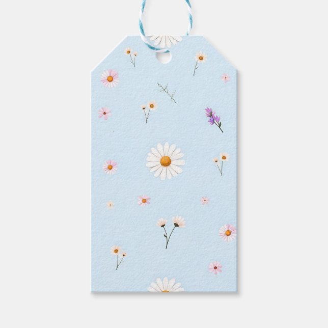 Lilac Bloomlets  Gift Tags (Front)