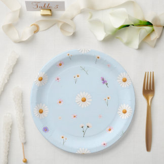 Lilac Bloomlets  Paper Plate