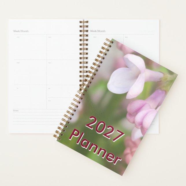 Lilac Blooms Planner (Display)