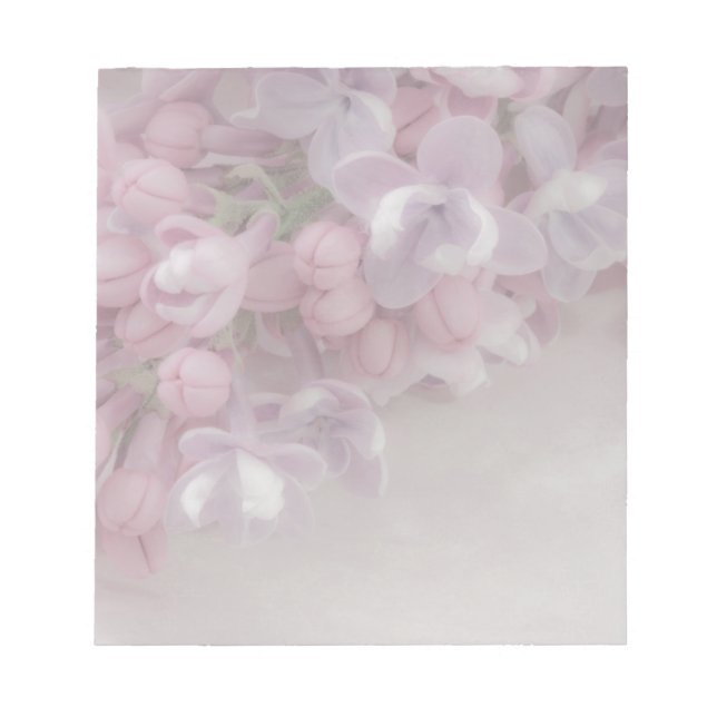 Lilac Blossom Notepad (Front)