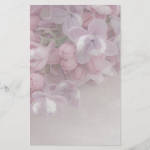 Lilac Blossom Stationery