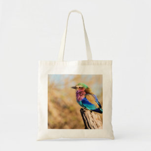 Lilac-Breasted Roller Colourful African Bird Tote Bag
