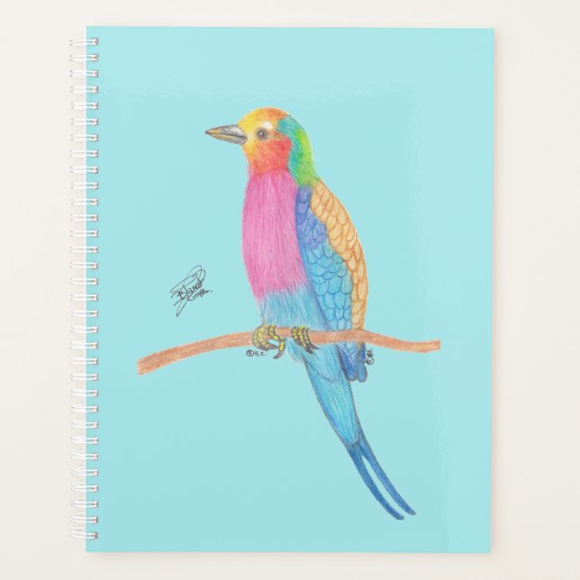 LILAC-BREASTED ROLLER PLANNER (Front)