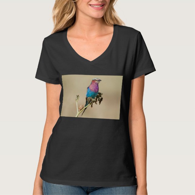 Lilac breasted Roller T-Shirt (Front)