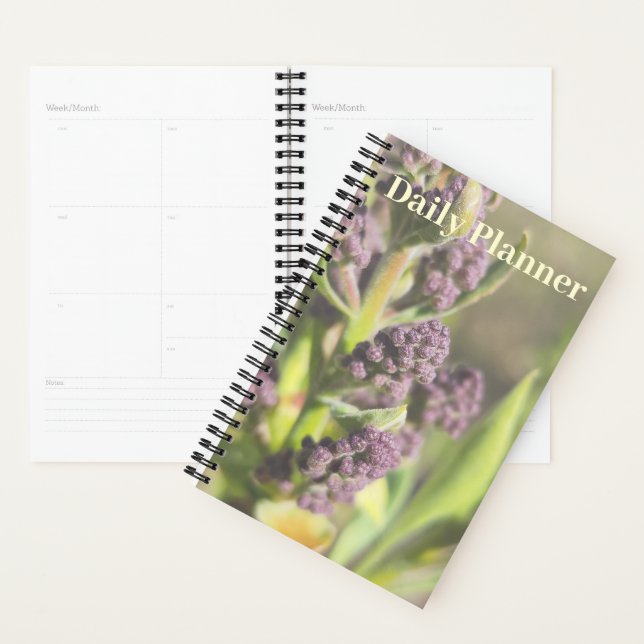 Lilac Buds Daily Planner (Display)