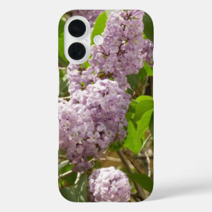 Lilac Bush Beautiful Purple Spring Flowers iPhone 16 Case