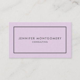 LILAC business template Business Card