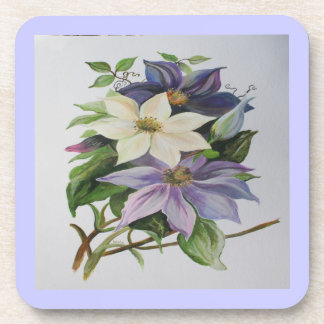 Lilac Clematis Coaster