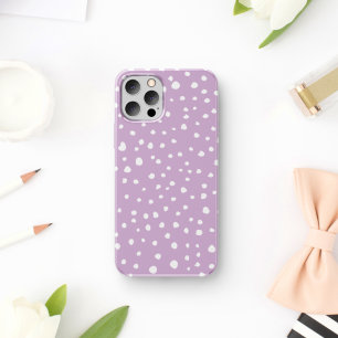 Lilac Dalmatian Spots, Dalmatian Dots, Dotted