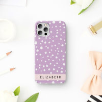 Lilac Dalmatian Spots, Dalmatian Dots, Your Name