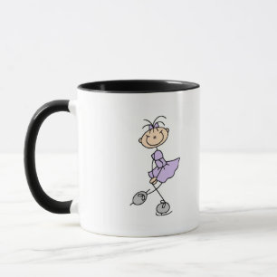 Lilac Dress Figure Skater Tshirts and Gifts Mug