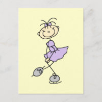 Lilac Dress Figure Skater Tshirts and Gifts