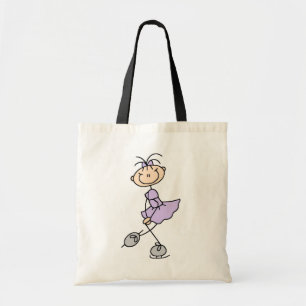 Lilac Dress Figure Skater Tshirts and Gifts Tote Bag