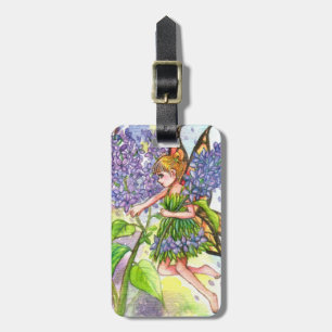 Lilac Fairy Luggage Tag