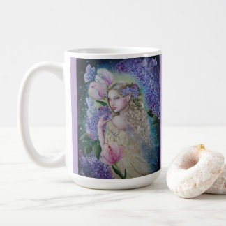 Lilac fairy mug