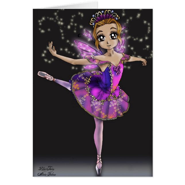 Lilac Fairy - Sleeping Beauty Ballet Card (Front)